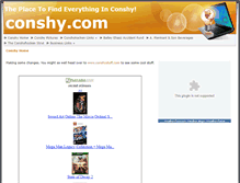 Tablet Screenshot of conshy.com